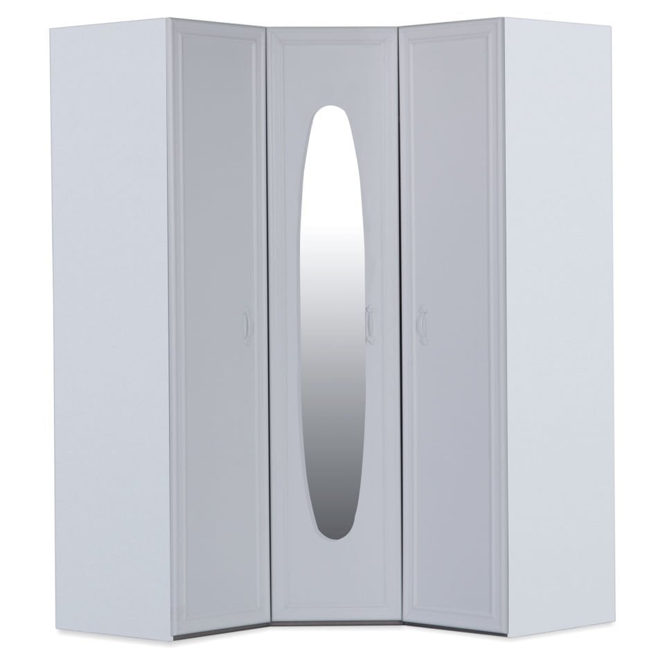 Puzzle Isabella 3 Kapılı Köşe Dolap 802