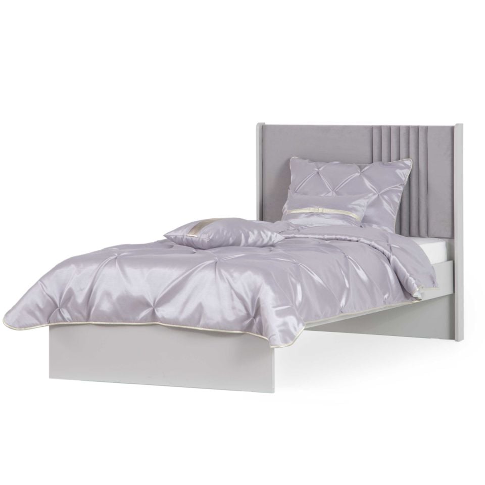 Elegant Yatak Örtüsü (Gri)