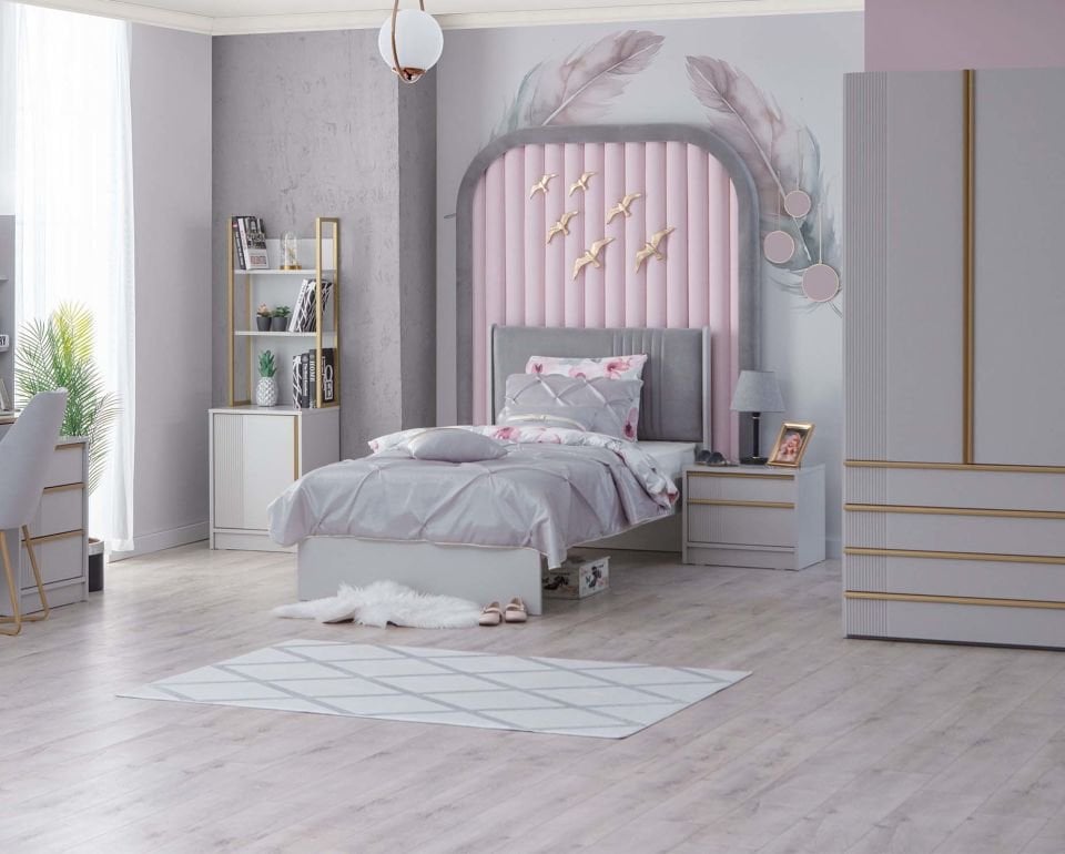 Elegant Halı (Buz Gri)