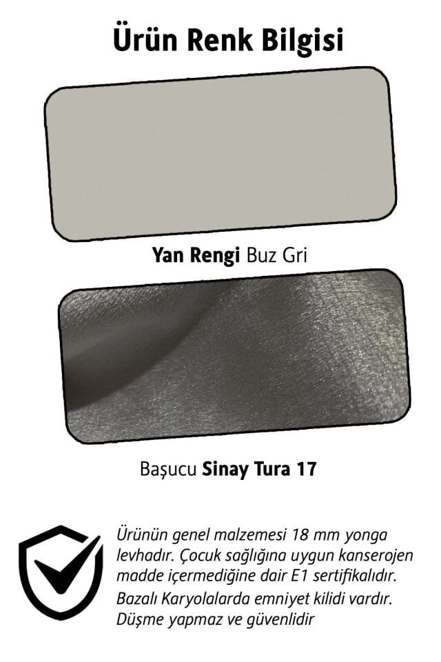 Elegant Bazalı Karyola 100 x 200