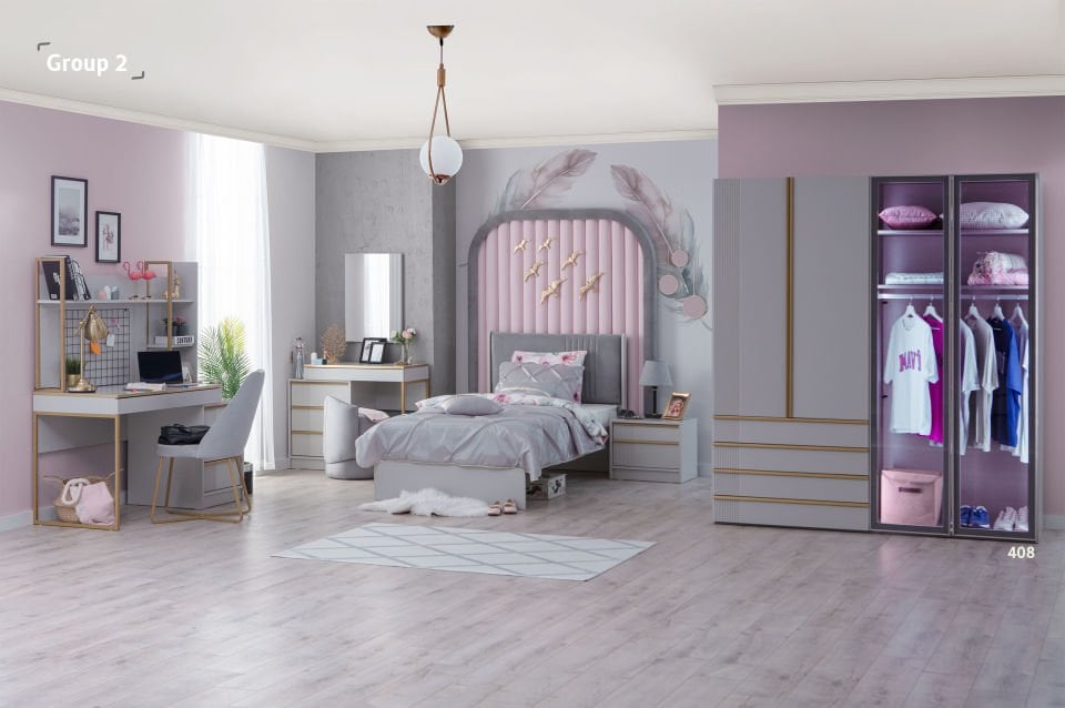 Elegant Çalışma Masası ve Ünite