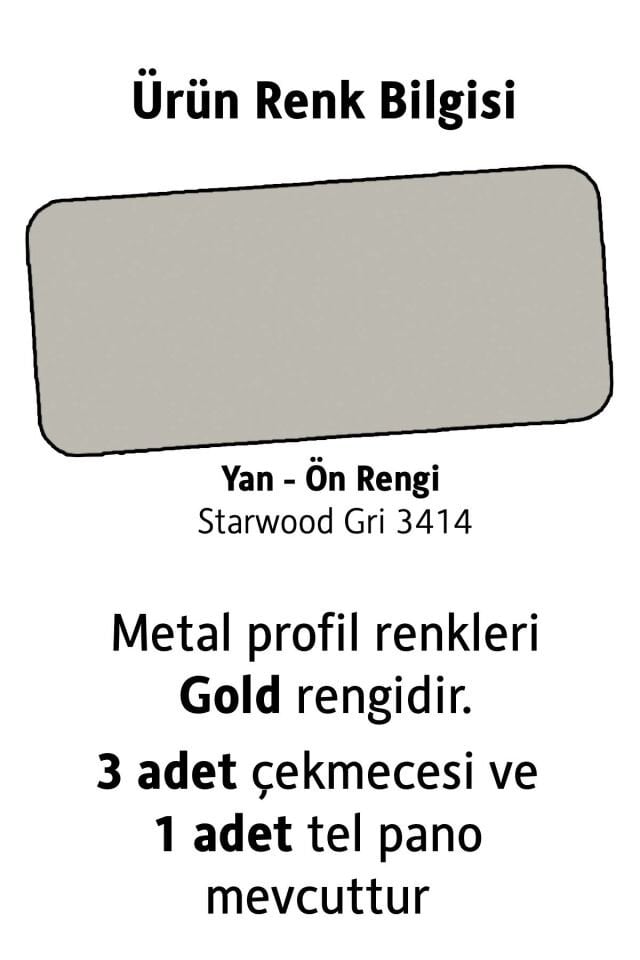 Elegant Çalışma Masası ve Ünite