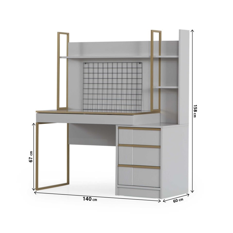 Elegant Çalışma Masası ve Ünite