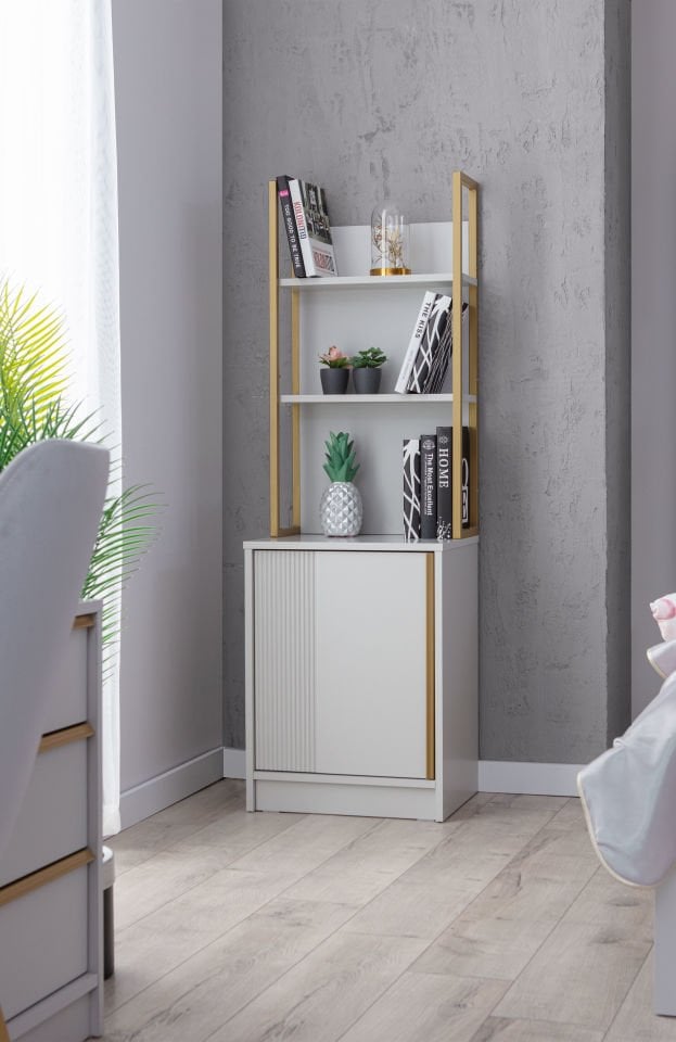 Elegant Metal Kitaplık