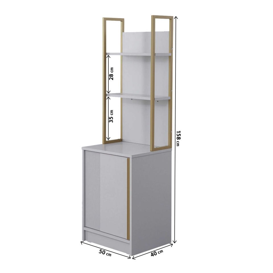 Elegant Metal Kitaplık