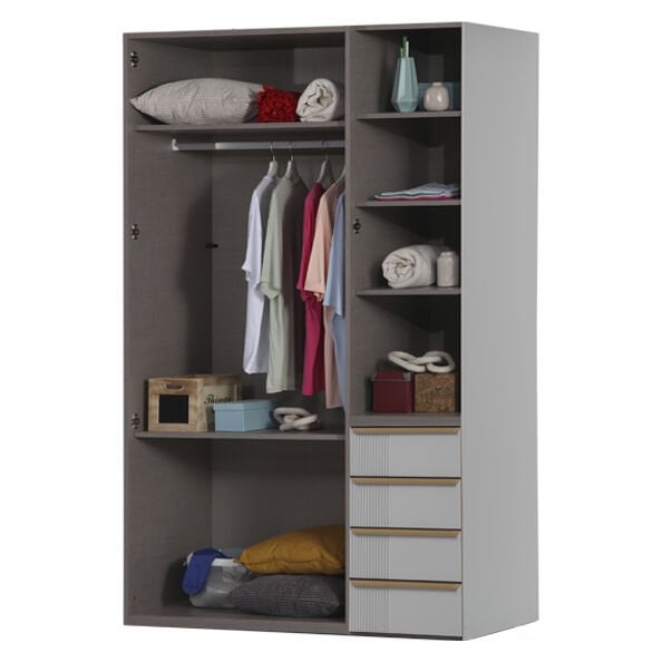 Puzzle Elegant 3 Kapılı Dolap 306