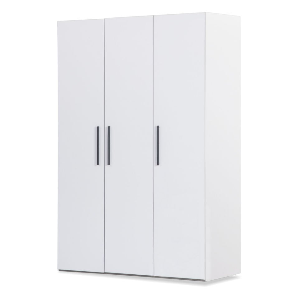 Puzzle Atlas White 3 Kapılı Dolap 301