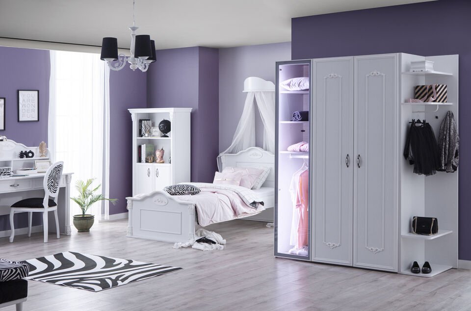 Puzzle Helen Çıtalı Mdf Kapak (Düz Beyaz)