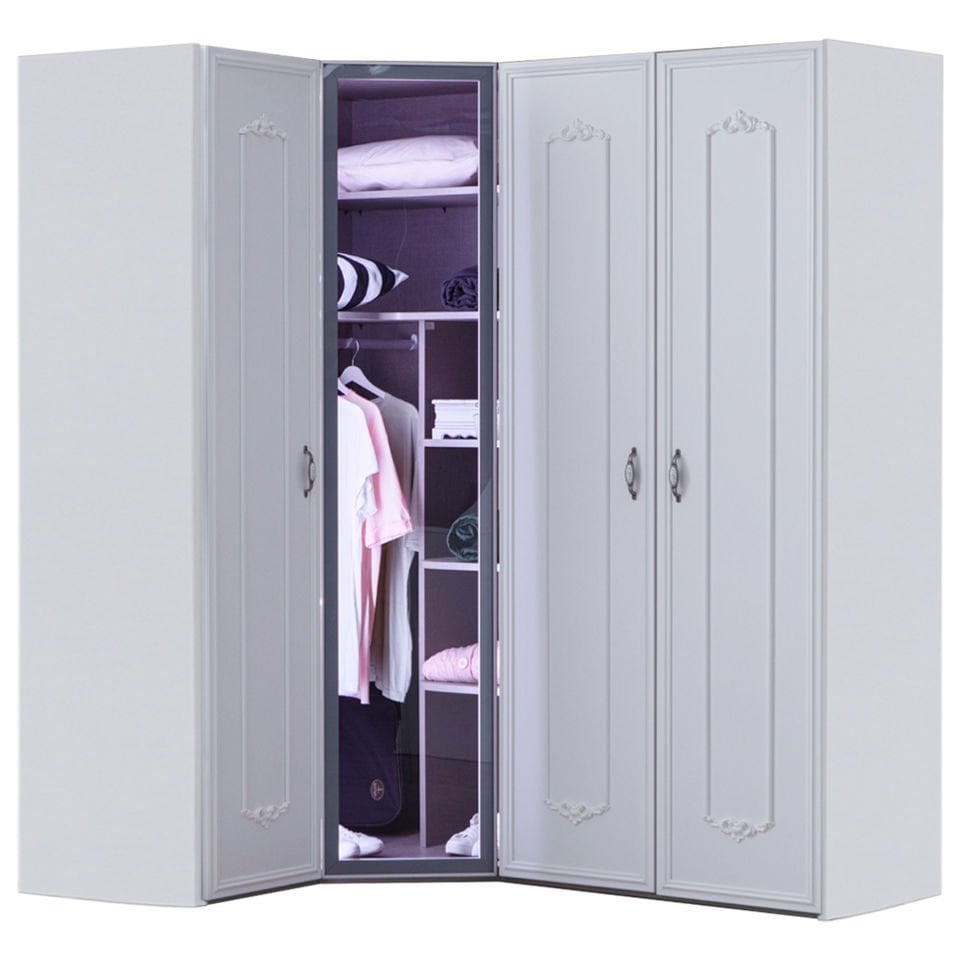 Puzzle Helen 4 Kapılı Köşe Dolap 832