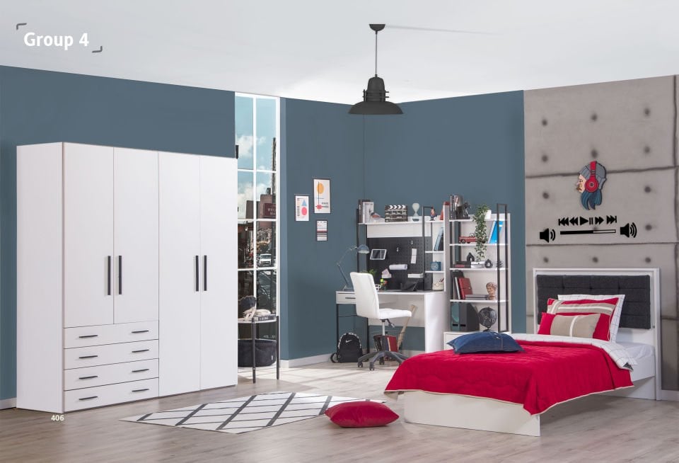 Atlas White Kitaplık