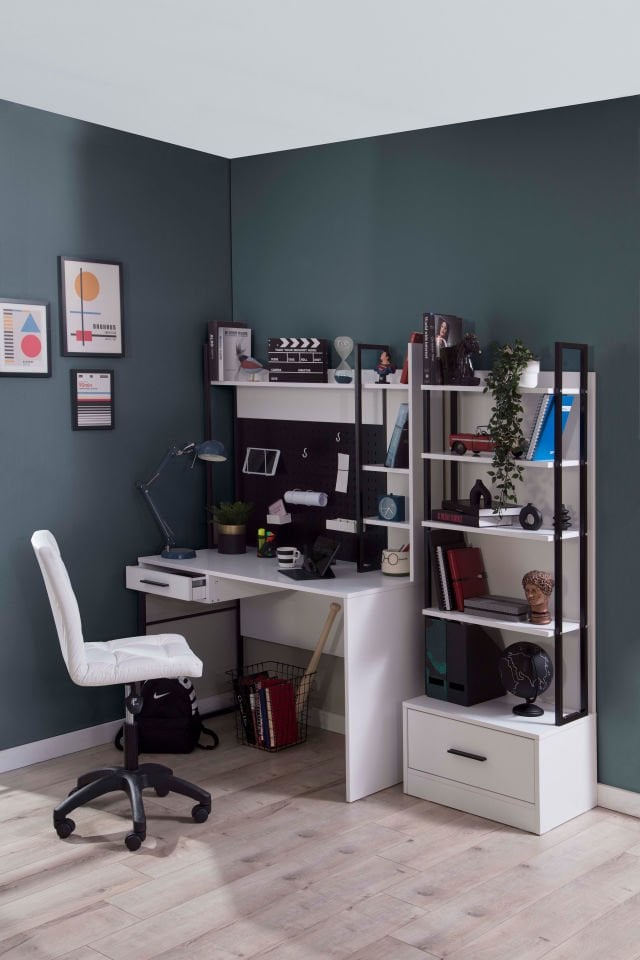 Atlas White Kitaplık