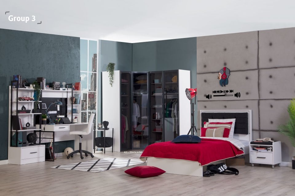 Atlas White Karyola 120 x 200