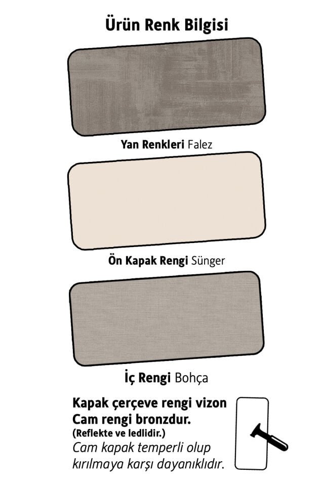 Puzzle Aura 4 Kapılı Dolap 452 + 1K İç Çekmece