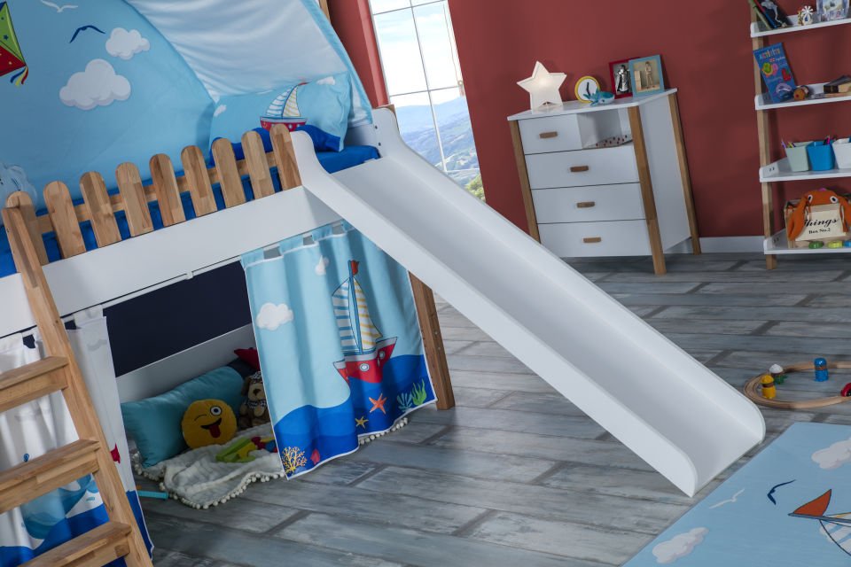 My House Kaydıraklı Oyun Evi - Mavi (Set 1)