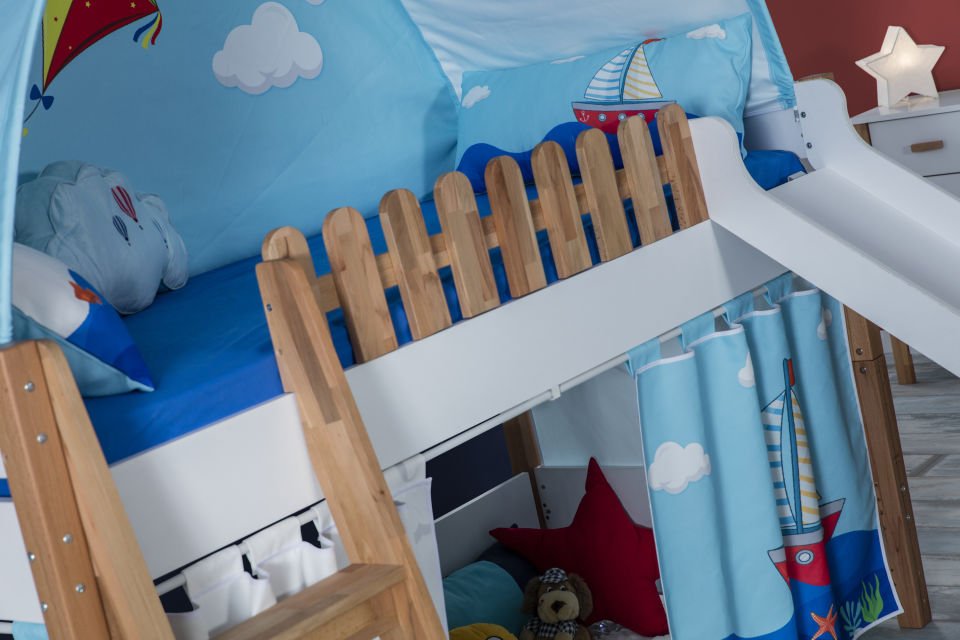 My House Kaydıraklı Oyun Evi - Mavi (Set 1)