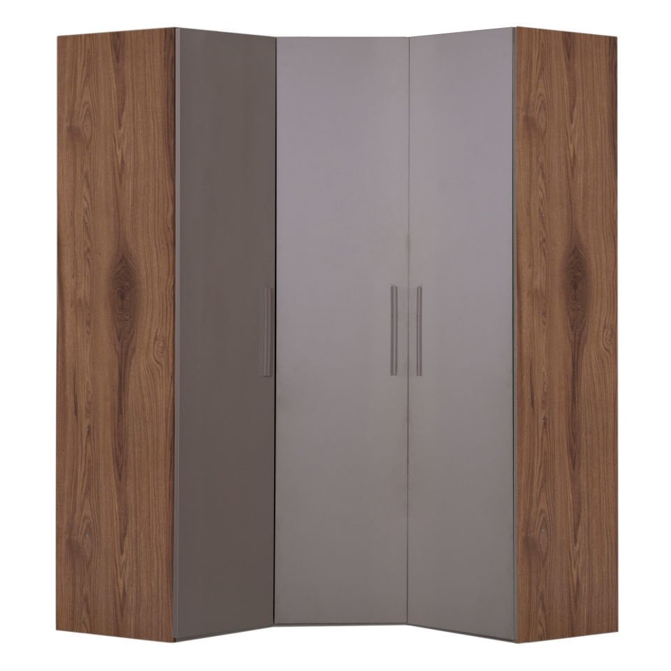 Puzzle Atlas 3 Kapılı Köşe Dolap 801