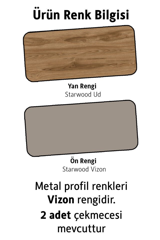 Cross Çalışma Masası (Vizon)