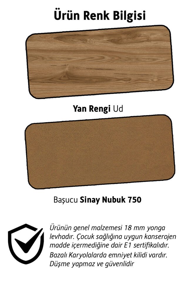 Atlas Bazalı Karyola 100 x 200