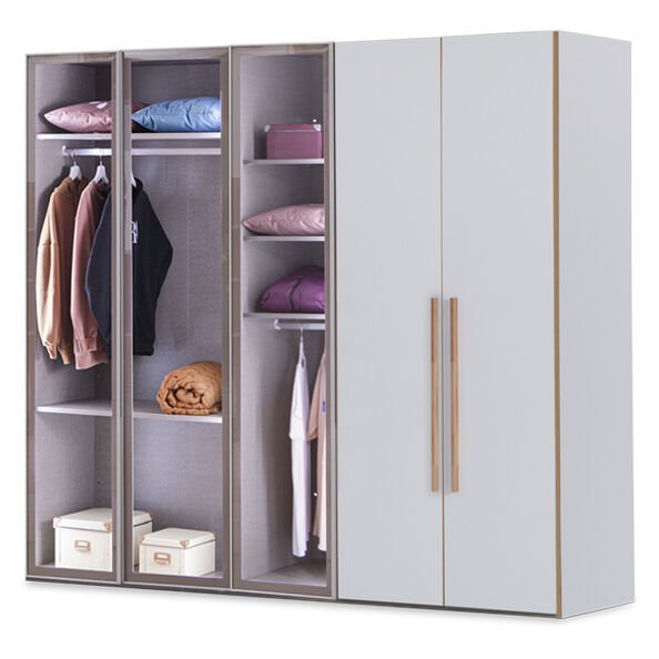 ピュア Puzzle Retro 5 Kapılı Dolap 512 | Benimodam