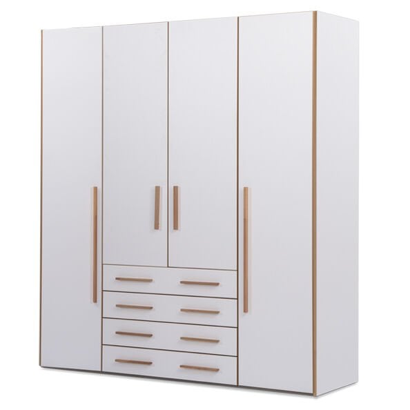 Puzzle Retro 4 Kapılı Dolap 438