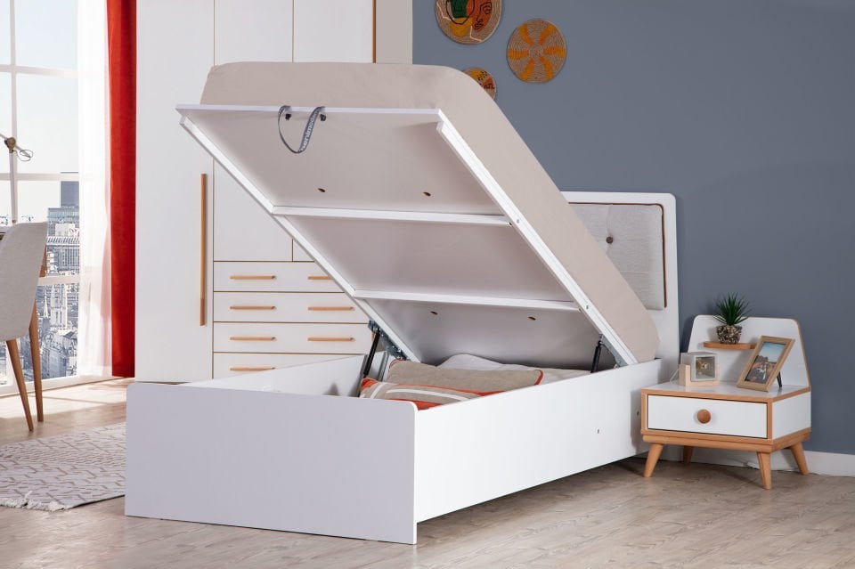 Retro Bazalı Karyola 120 x 200