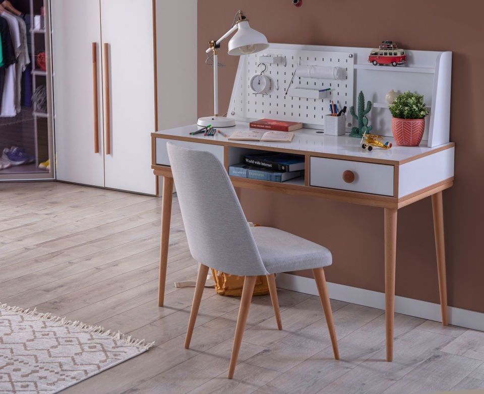 Retro Sandalye (Bej)