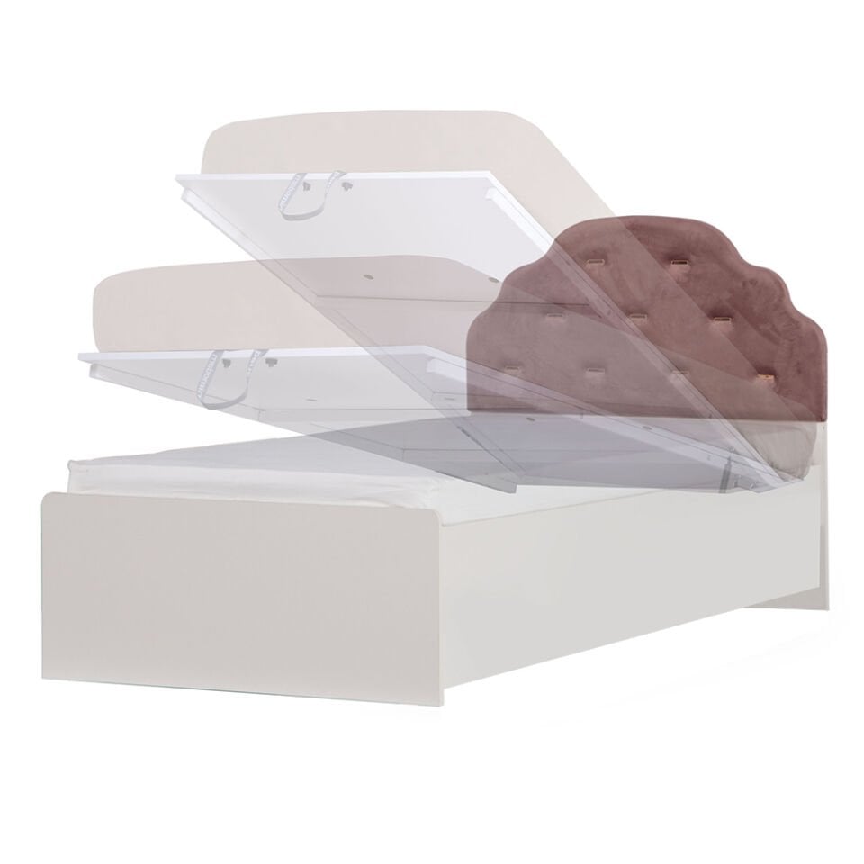 Rose Bazalı Karyola 120 x 200