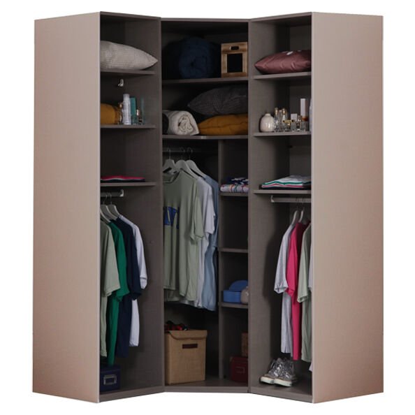 Puzzle Torino 3 Kapılı Köşe Dolap 803