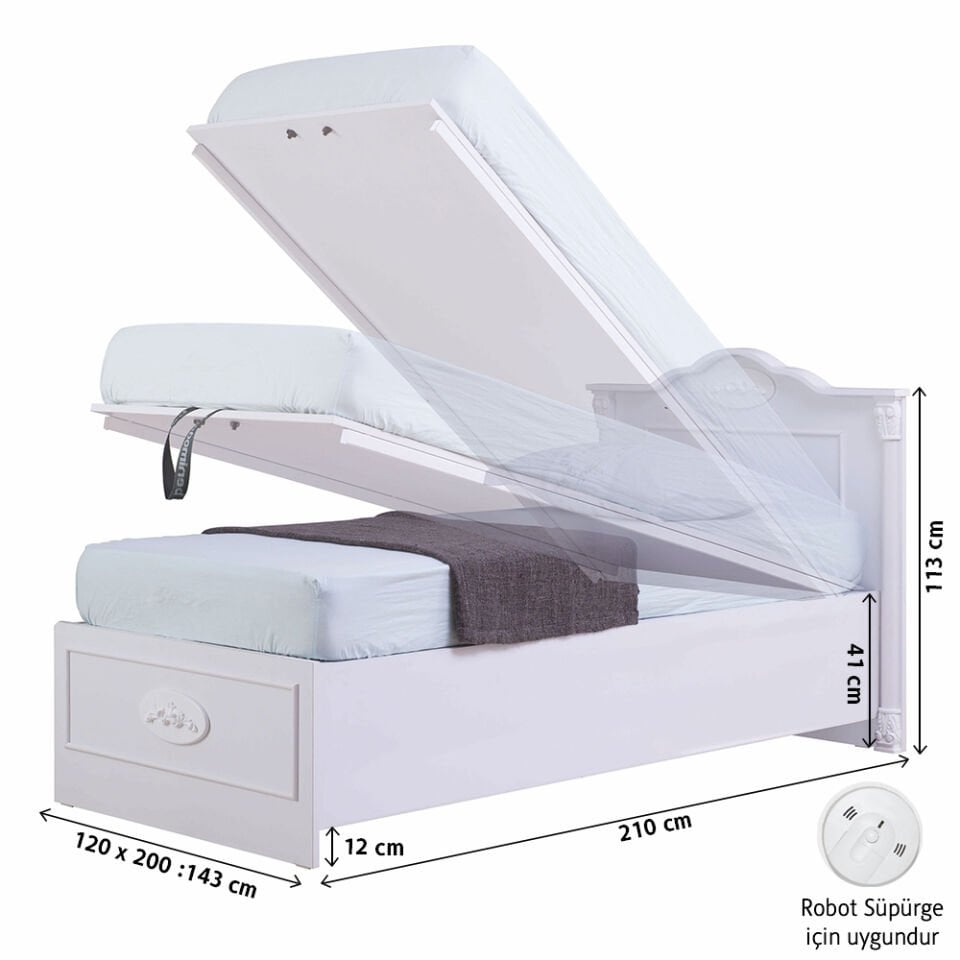 Helen Bazalı Karyola 120 x 200