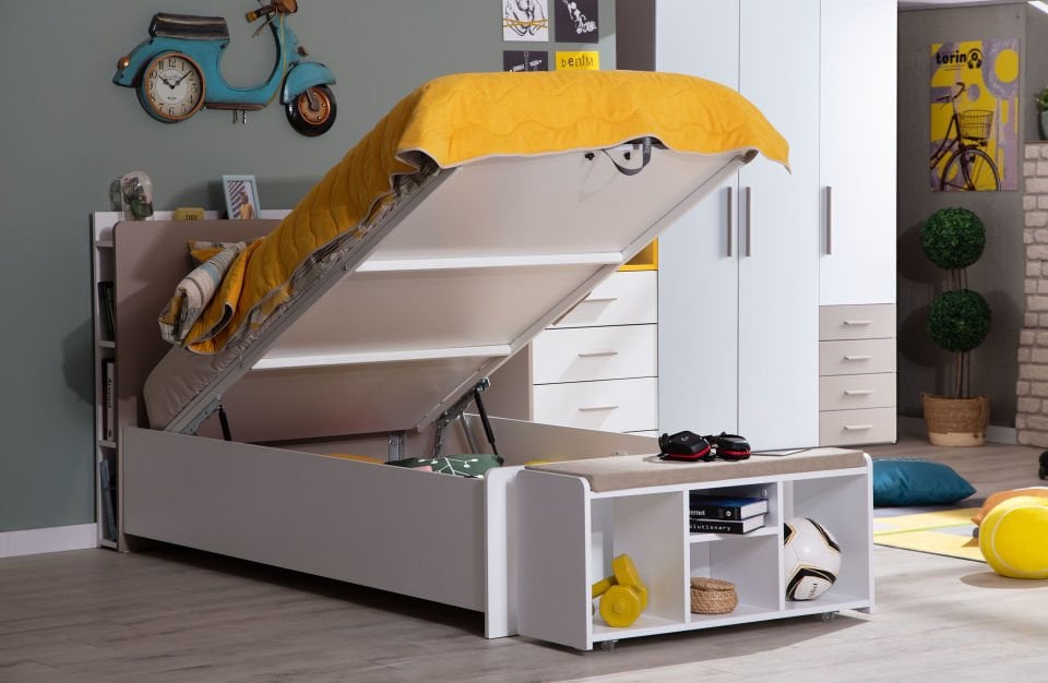 Torino Bazalı Karyola 120 x 200