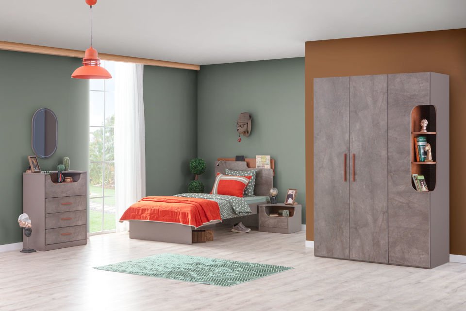 Puzzle Açık Raflı Blok Sağ (Gordion)
