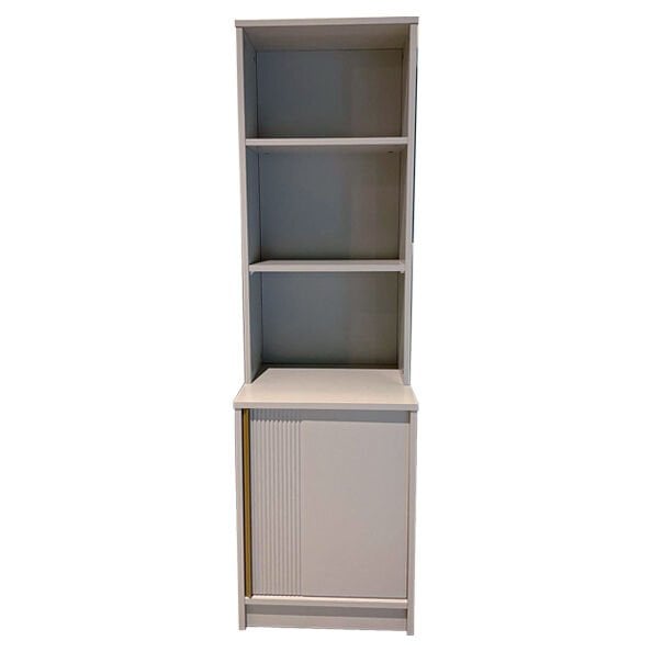 Elegant Kitaplık (Buz Gri)