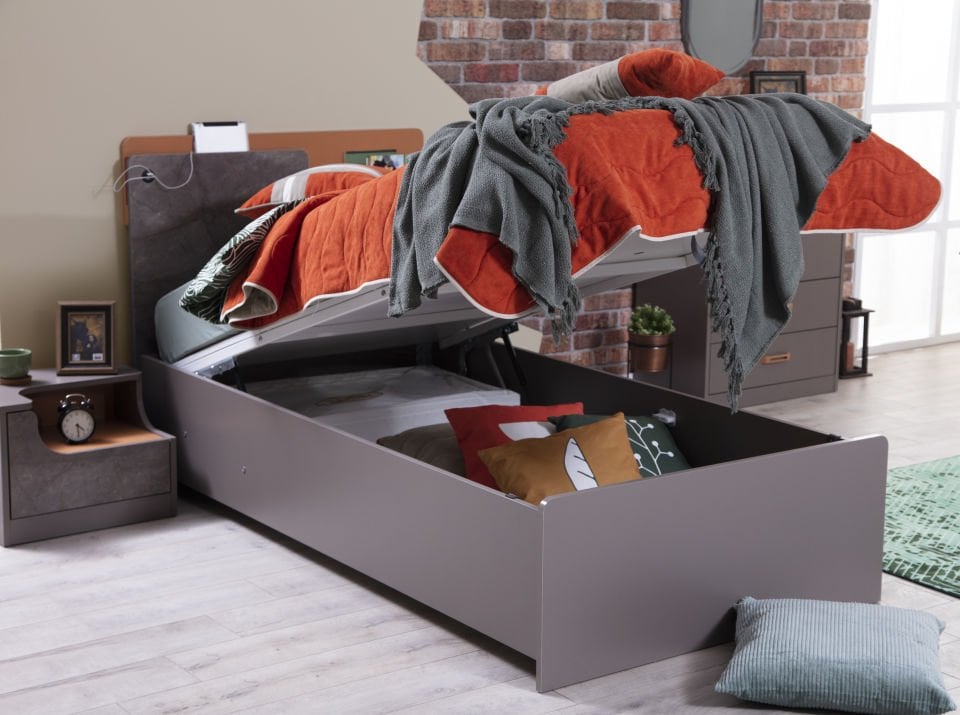 Ares Bazalı Karyola 120 x 200