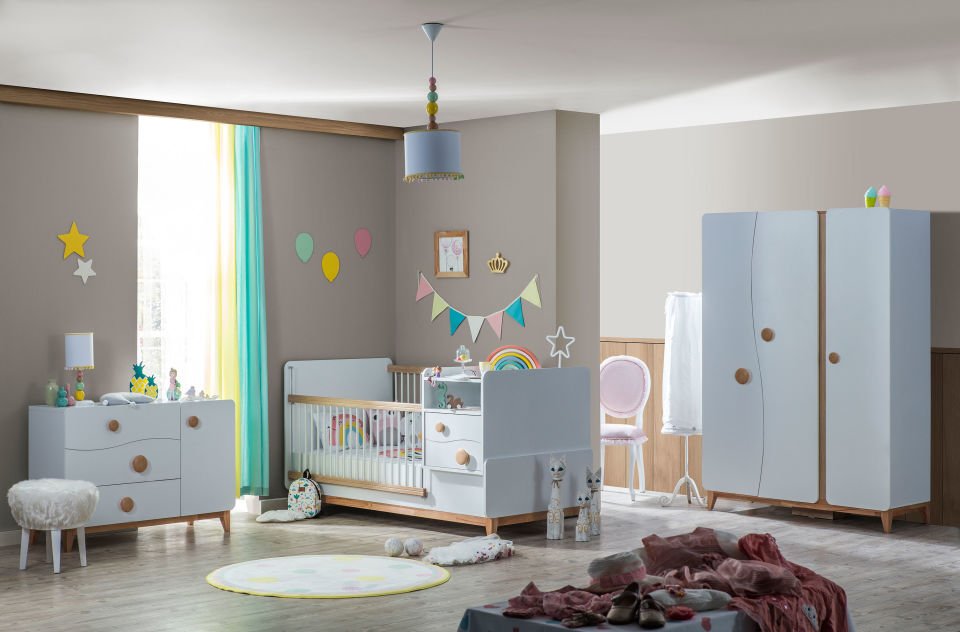 Bonita Büyüyen Bebe Karyolası 80 x 180
