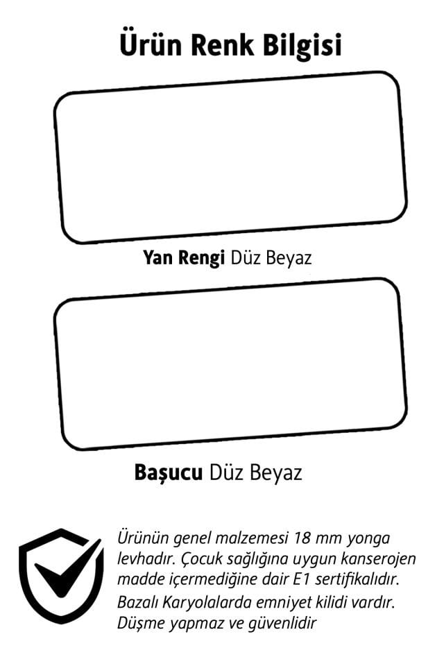 Isabella Bazalı Karyola 120 x 200