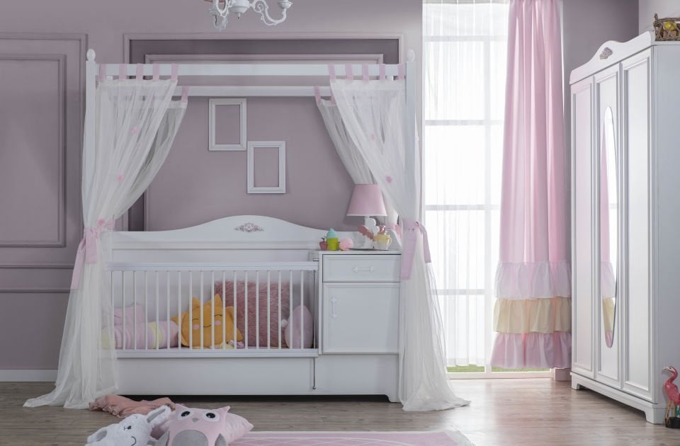 Isabella Büyüyen Bebe Karyolası 80 x 180