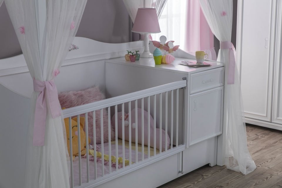 Isabella Büyüyen Bebe Karyolası 80 x 180