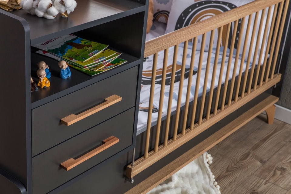 Loft Büyüyen Bebe Karyolası 80 x 180