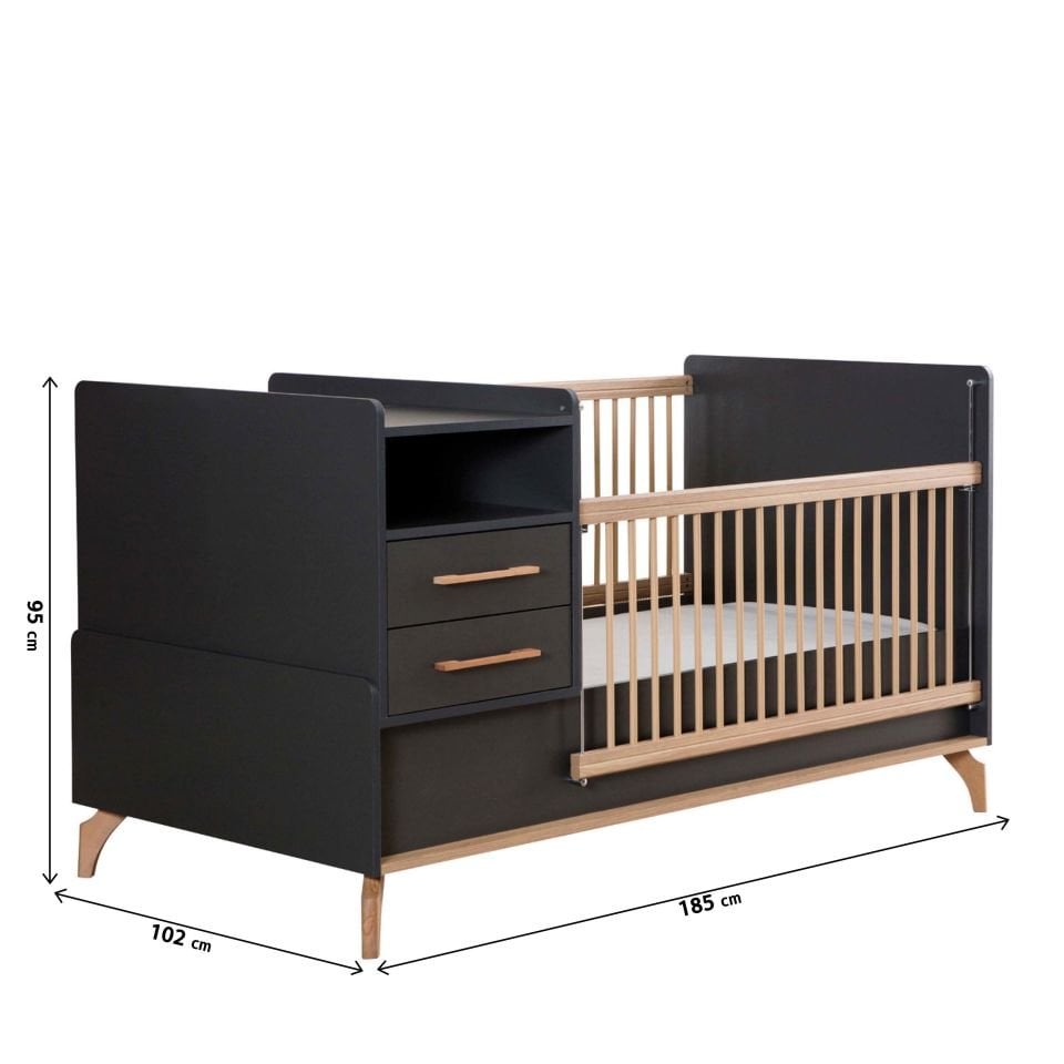 Loft Büyüyen Bebe Karyolası 80 x 180