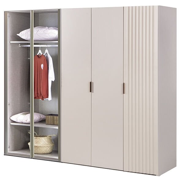 Puzzle Pera 5 Kapılı Dolap 504