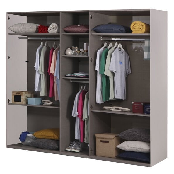 Puzzle Pera 5 Kapılı Dolap 504