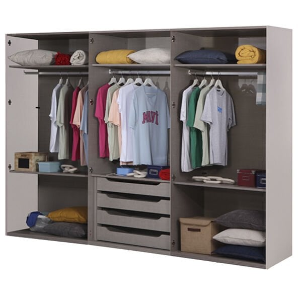 Puzzle Pera 6 Kapılı Dolap + 2K İç Çekmece 609