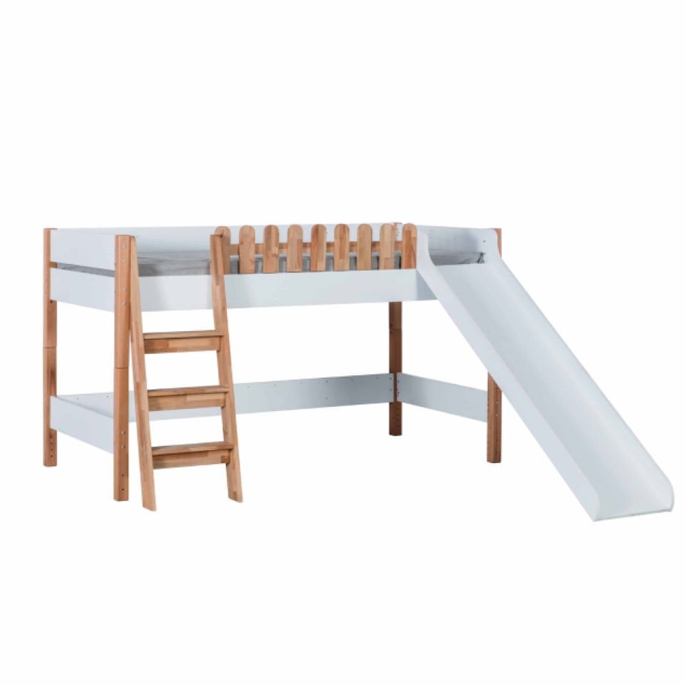 My House Ahşap Kaydıraklı Oyun Evi 90 x 200