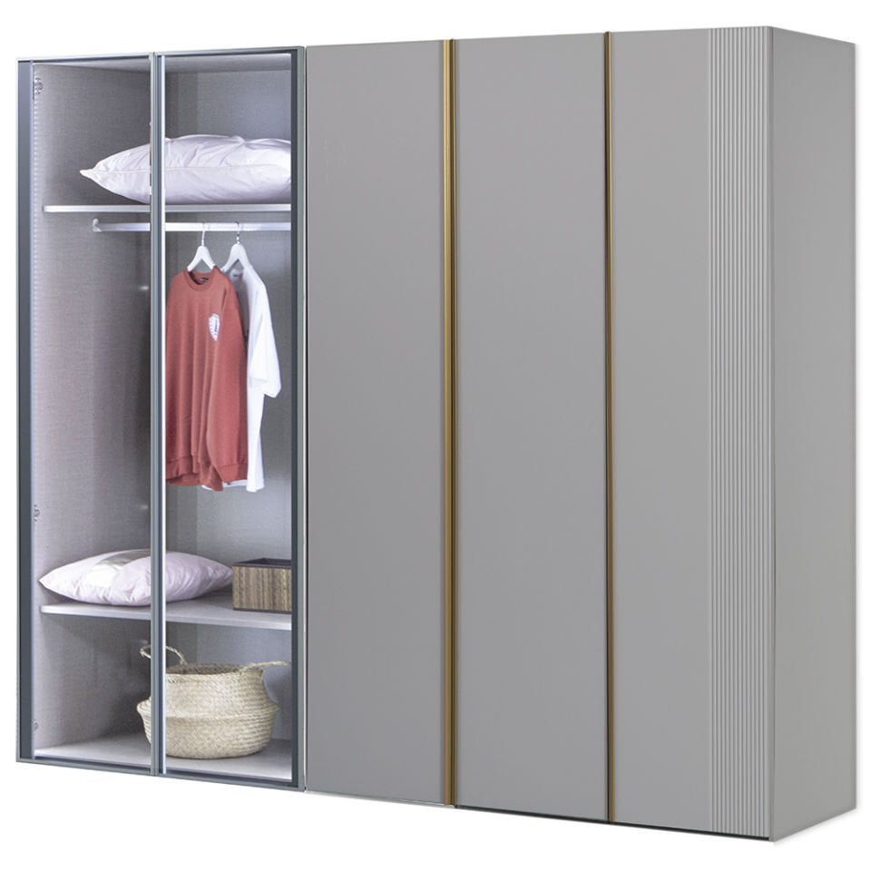 Puzzle Elegant 5 Kapılı Dolap 504