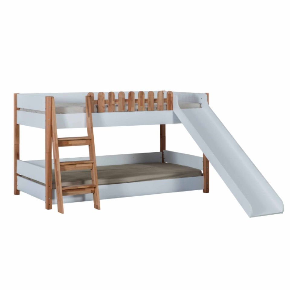 My House Ahşap Ranza Kaydıraklı 90 x 200