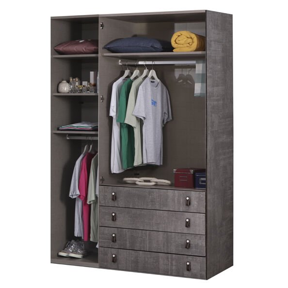 Puzzle Aura 3 Kapılı Dolap 307