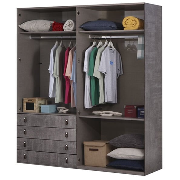 Puzzle Aura 4 Kapılı Dolap 406