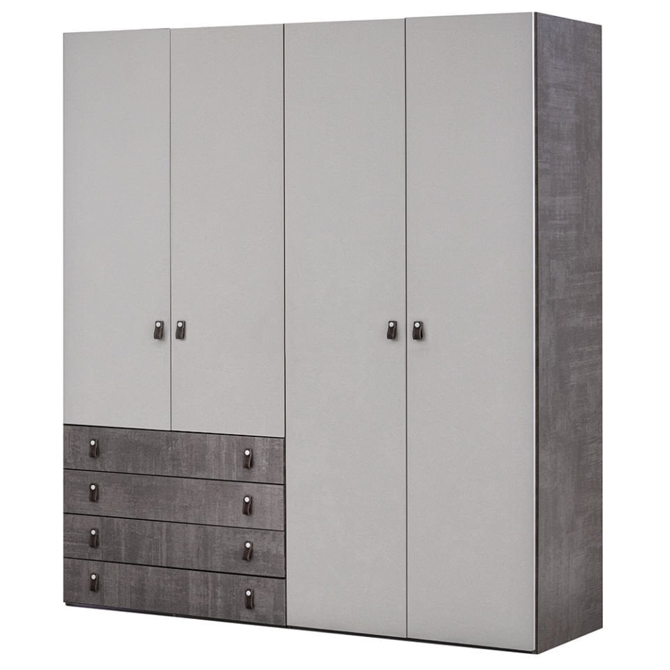 Puzzle Aura 4 Kapılı Dolap 406