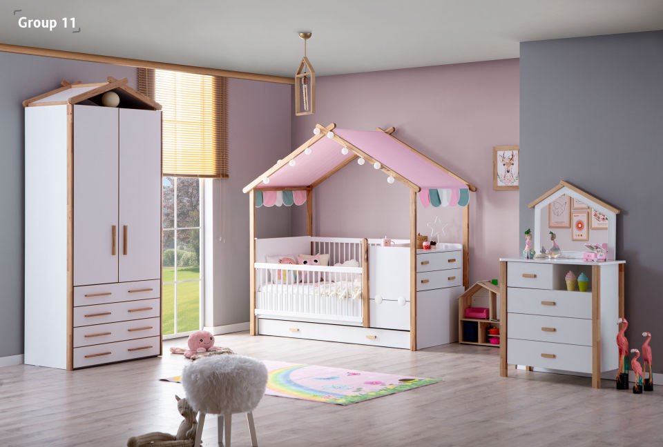 My House Büyüyen Bebe Karyolası 80 x 180