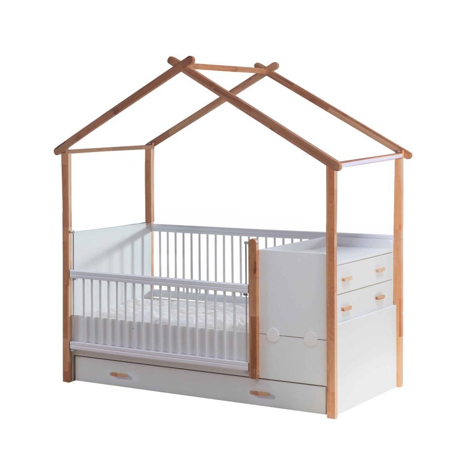 My House Büyüyen Bebe Karyolası 80 x 180